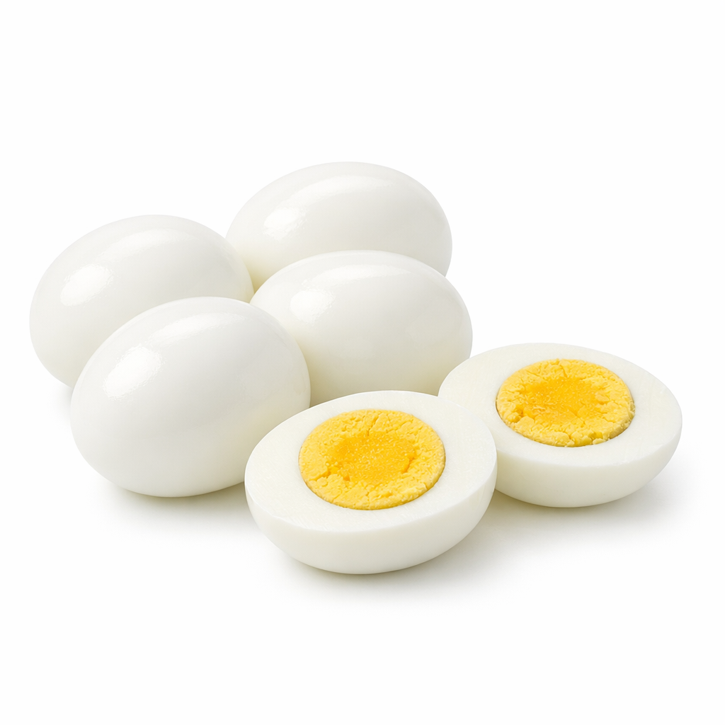 Hard-boiled egg